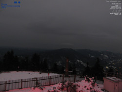 Pohled na jihozápad, Smrk