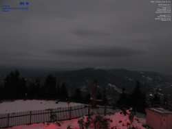 Pohled na jihozápad, Smrk