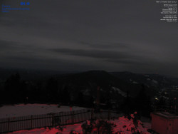 Pohled na jihozápad, Smrk