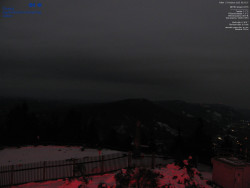 Pohled na jihozápad, Smrk