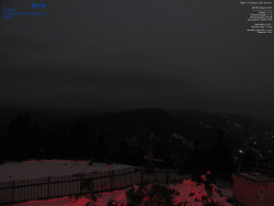 Pohled na jihozápad, Smrk