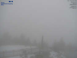 Pohled na jihozápad, Smrk