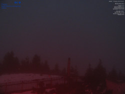 Pohled na jihozápad, Smrk