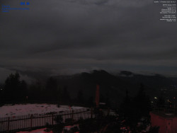 Pohled na jihozápad, Smrk