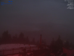 Pohled na jihozápad, Smrk