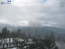 Pohled na jihozápad, Smrk