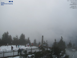 Pohled na jihozápad, Smrk