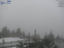 Pohled na jihozápad, Smrk