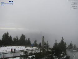 Pohled na jihozápad, Smrk