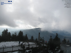 Pohled na jihozápad, Smrk