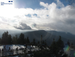 Pohled na jihozápad, Smrk