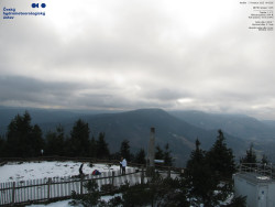 Pohled na jihozápad, Smrk