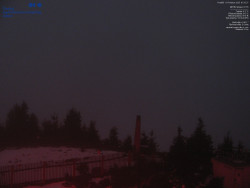 Pohled na jihozápad, Smrk