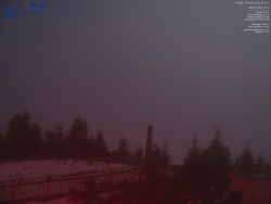 Pohled na jihozápad, Smrk