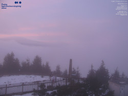 Pohled na jihozápad, Smrk