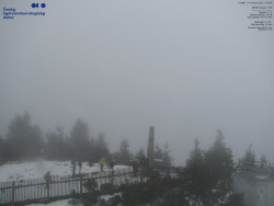 Pohled na jihozápad, Smrk