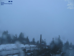 Pohled na jihozápad, Smrk