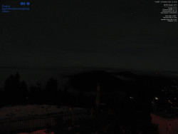 Pohled na jihozápad, Smrk