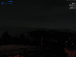 Pohled na jihozápad, Smrk