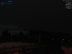 Pohled na jihozápad, Smrk