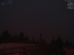 Pohled na jihozápad, Smrk