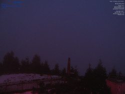 Pohled na jihozápad, Smrk