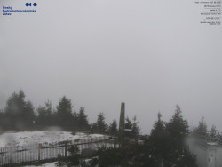 Pohled na jihozápad, Smrk