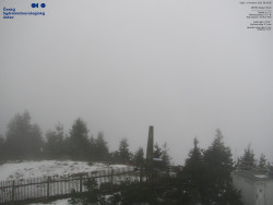 Pohled na jihozápad, Smrk