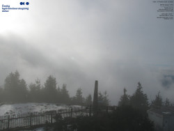 Pohled na jihozápad, Smrk