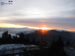 Pohled na jihozápad, Smrk