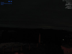 Pohled na jihozápad, Smrk