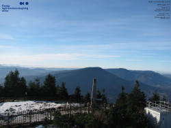 Pohled na jihozápad, Smrk