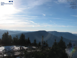 Pohled na jihozápad, Smrk