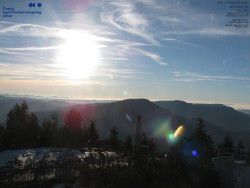 Pohled na jihozápad, Smrk