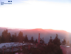 Pohled na jihozápad, Smrk