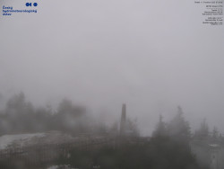 Pohled na jihozápad, Smrk