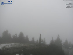 Pohled na jihozápad, Smrk