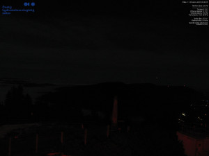 Lysá hora - Pohled na jihozápad, Smrk - 12.12.2025 v 05:45 Lysá hora - Pohled na jihozápad, Smrk - 12.12.2025 v 05:45