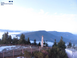 Pohled na jihozápad, Smrk