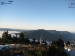 Pohled na jihozápad, Smrk