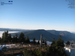 Pohled na jihozápad, Smrk