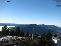 Pohled na jihozápad, Smrk