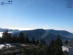 Pohled na jihozápad, Smrk