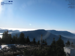 Pohled na jihozápad, Smrk