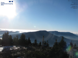 Pohled na jihozápad, Smrk