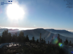 Pohled na jihozápad, Smrk