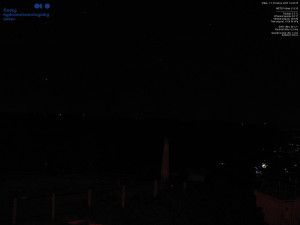 Lysá hora - Pohled na jihozápad, Smrk - 12.12.2025 v 19:45 Lysá hora - Pohled na jihozápad, Smrk - 12.12.2025 v 19:45