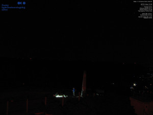 Lysá hora - Pohled na jihozápad, Smrk - 12.12.2025 v 20:45 Lysá hora - Pohled na jihozápad, Smrk - 12.12.2025 v 20:45