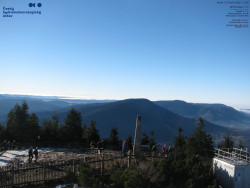 Pohled na jihozápad, Smrk