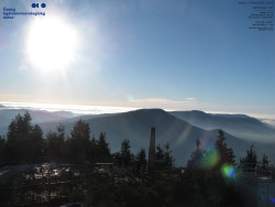 Pohled na jihozápad, Smrk